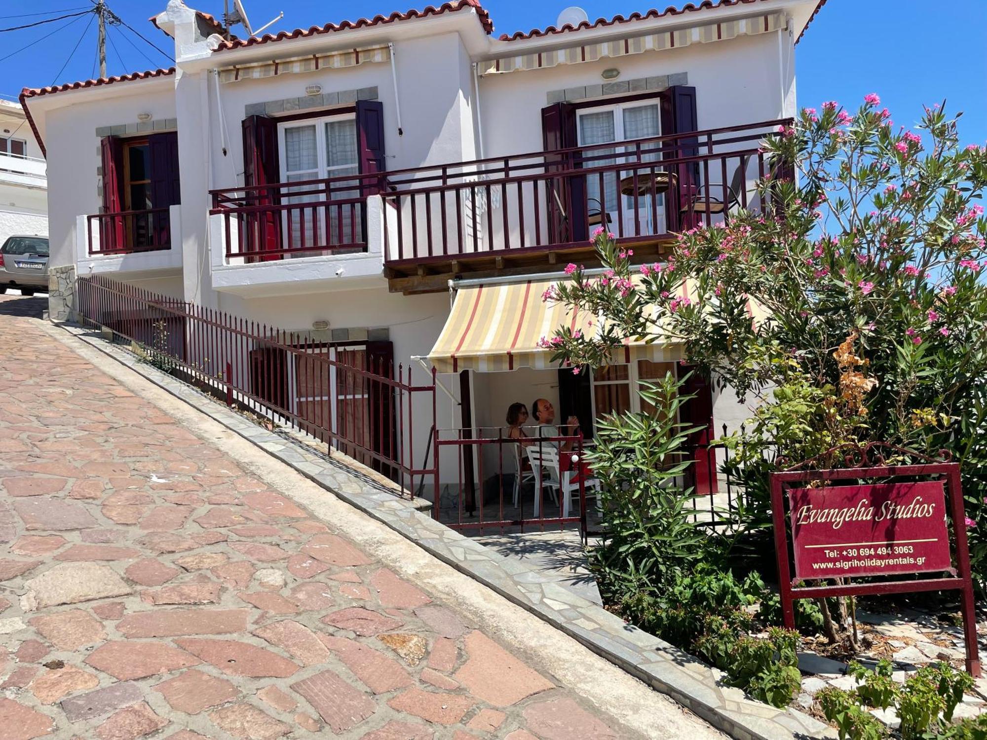 Evangelia Studios Sígrion Esterno foto